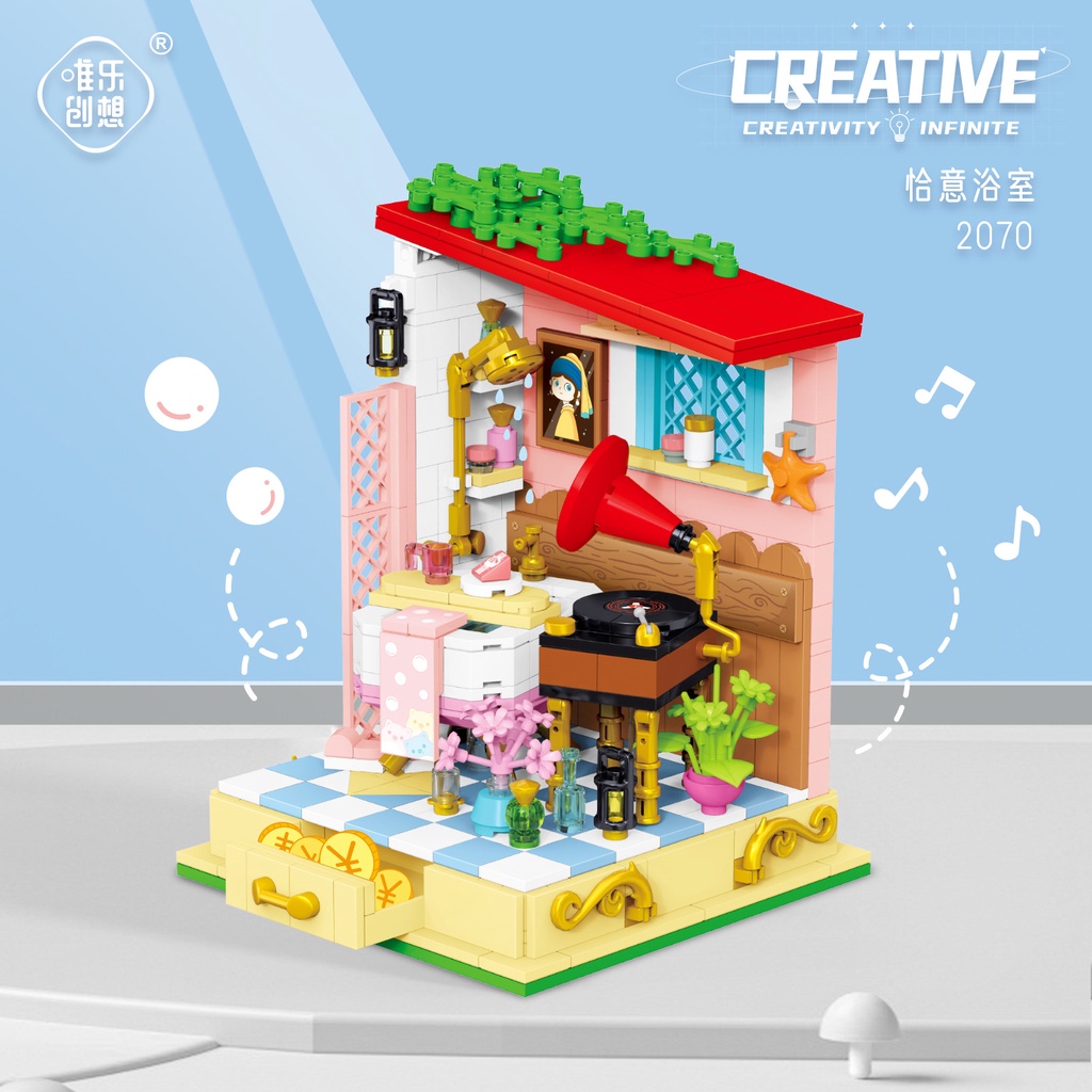 Bộ Đồ Chơi Lắp Ráp Mô Hình WL2067-70