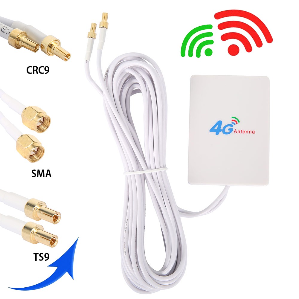 Anten 3G 4G Router bộ phát wifi từ SIM 3G 4G chuẩn TS9 Ts9 / Crc9 / Sma 10dBi
