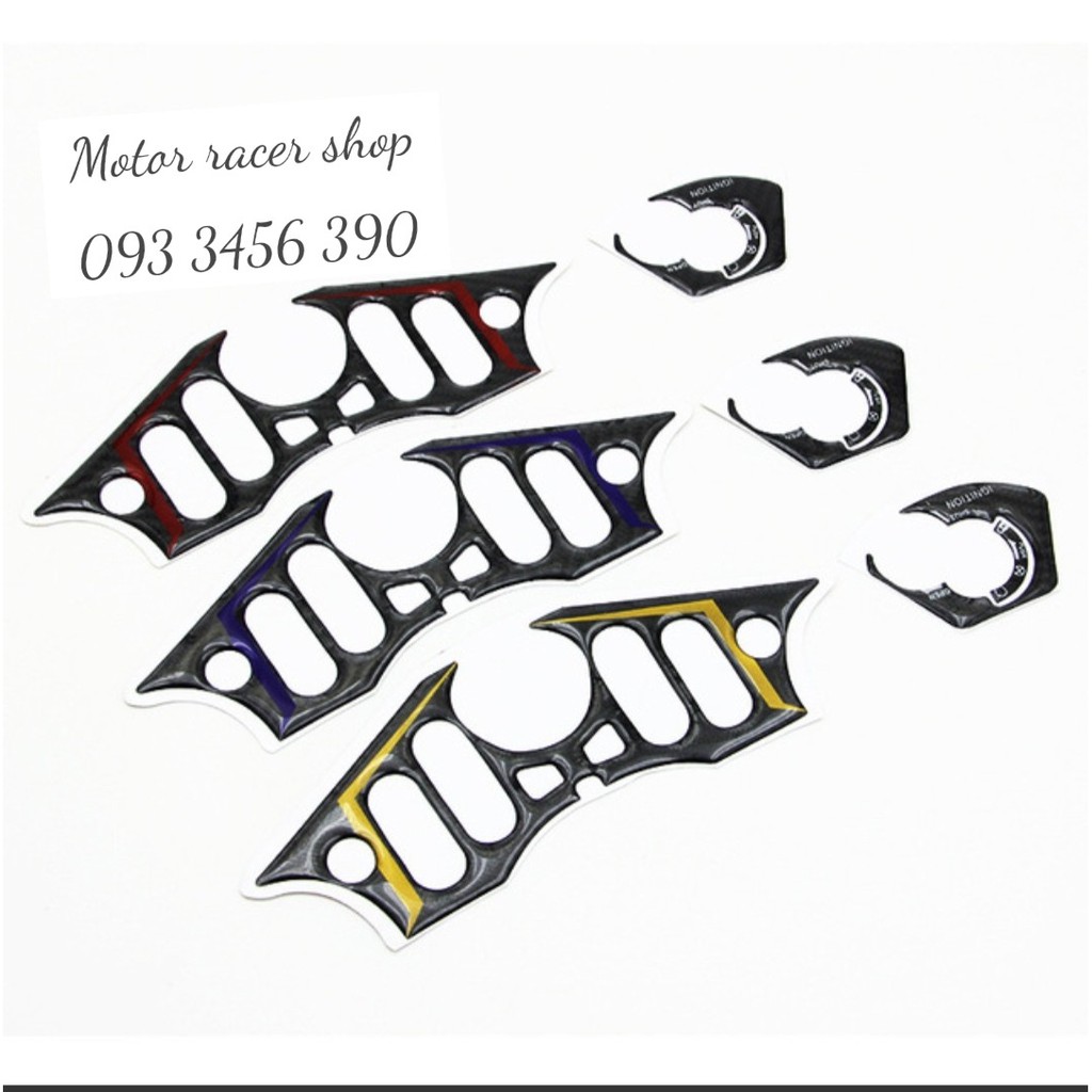 Bộ tem dán 2 món cho R15 V3 có 3 màu