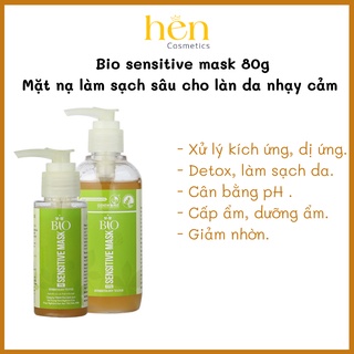 Bio Sensitive Mask – Mặt nạ thải độc tố cho da nhạy cảm