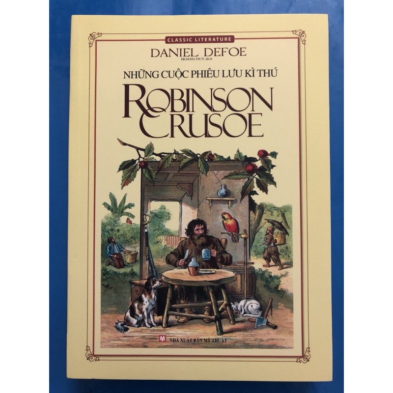 Sách Những cuộc phiêu lưu kì thú Robinson Crusoe