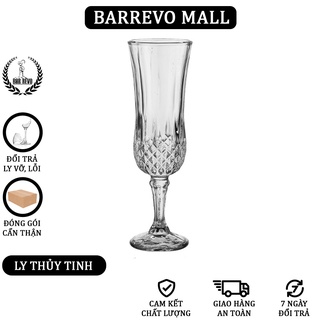 Champagne Flute Glass - Ly Thủy Tinh