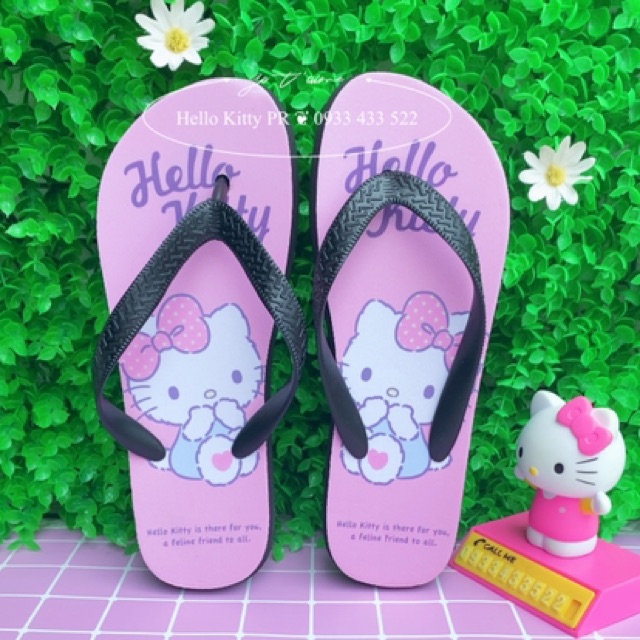 DÉP KẸP ( XỎ NGÓN ) HELLO KITTY &amp; DORAEMON DOREMON