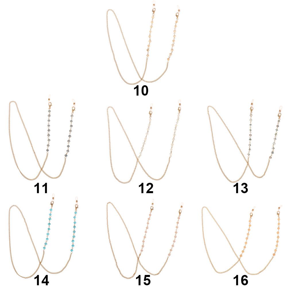 Dây đeo mắt kính bằng kim loại chống thất lạc thời trang cho nam và nữ