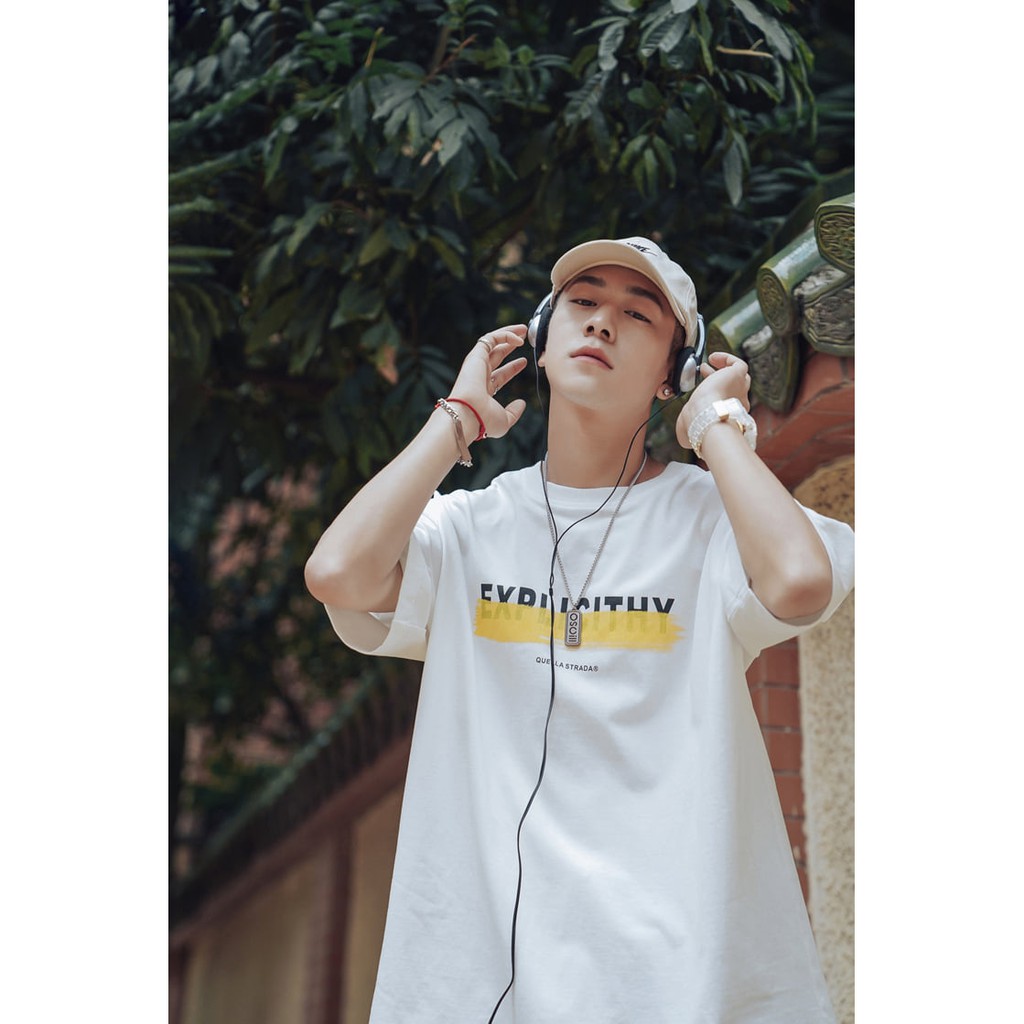 [FREESHIP] Áo thun tay lỡ unisex form rộng Exolicithy nam nữ, áo phông rộng cao cap 2Way