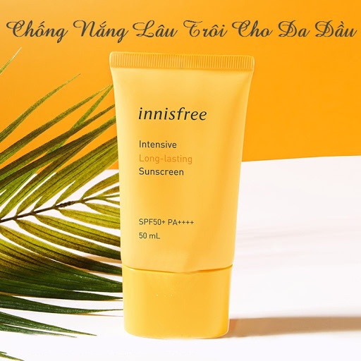 Kem chống nắng Innisfree - Long Lasting 50g ✔️FREESHIP✔️ dành cho da dầu,mềm mịn và thẩm thấu cực nhanh
