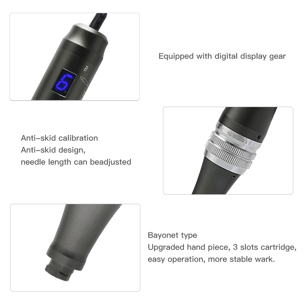 Bút Microneedling Chuyên Nghiệp Foreverlily | Bút Lăn Dermaroller Điện Tử Chuyên Dụng Chất Lượng Cao