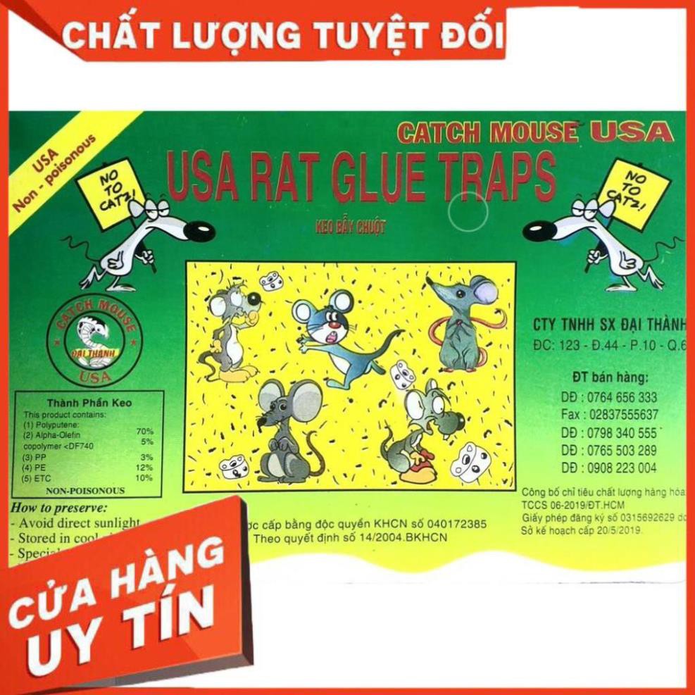 [Sỉ] Keo Dính Chuột Loại Lớn-Siêu Dính- Bắt Chuột, Dán ,Thằng Lằng