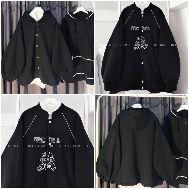 [SIEU SALE] Khoác nỉ cúc nhiều hình unisex- nỉ ulzangg (hàng sẵn ảnh thật | BigBuy360 - bigbuy360.vn