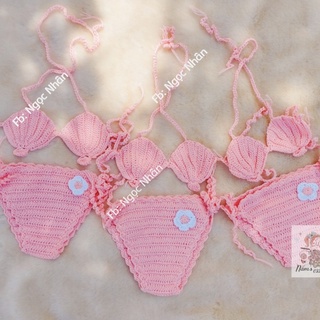 Set Bikini Hoạ Tiết Siêu Dễ Thương Cho Bé