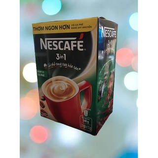 Nescafe 3 in 1 rang xay hoà tan đậm đà hài hòa 340g