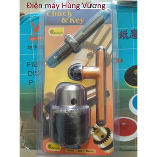 Đầu măng ranh (đầu kẹp mũi khoan)13mm lắp vào máy khoan bê tông -khoan sắt gỗ, vặn vít, mở ốc. bắn vít lợp......