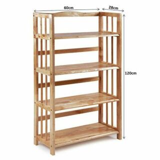 Kệ sách gỗ 60cm - 4 tầng