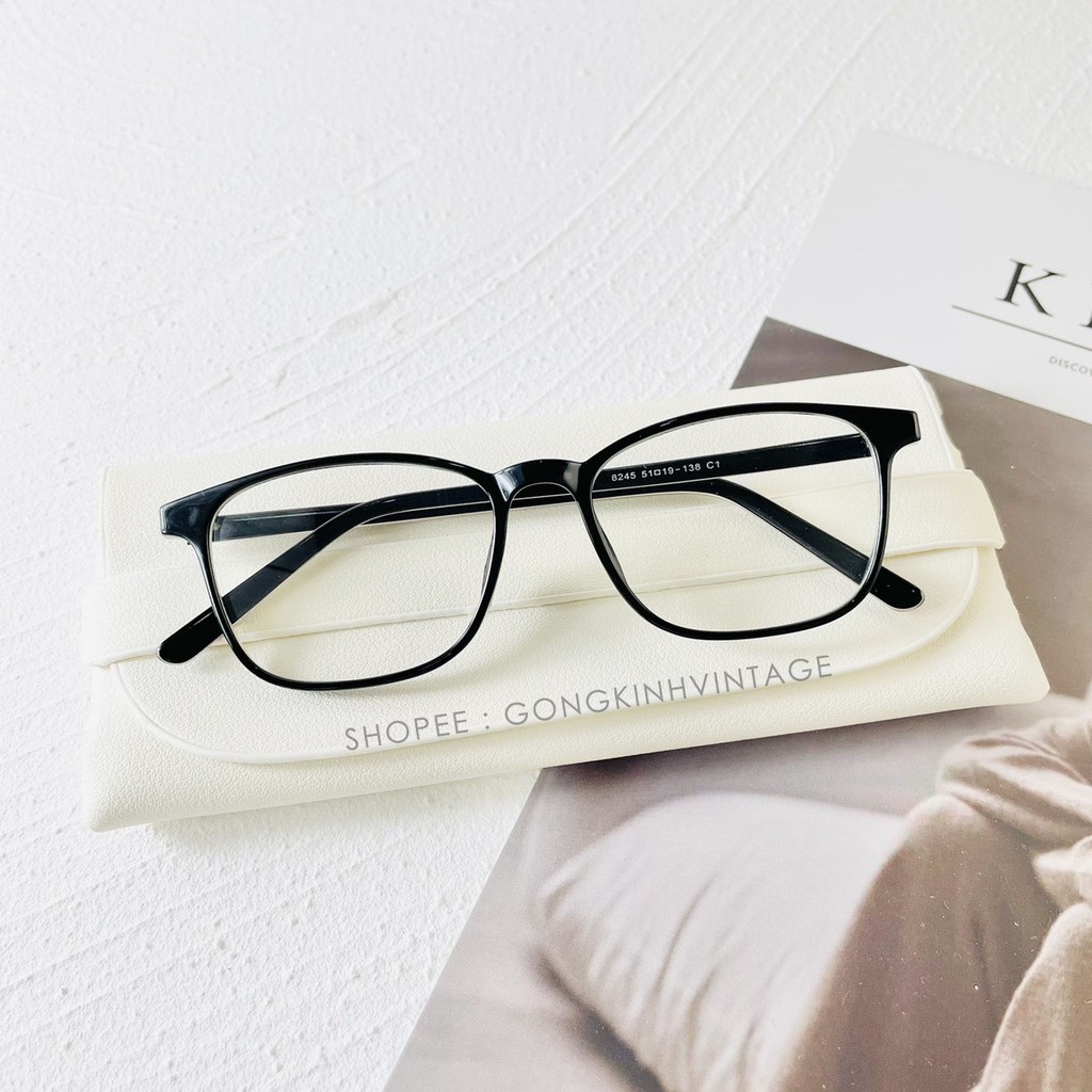 [Mã FARSSTGRE giảm 5K đơn bất kỳ] [ SALE OFF 50% ] GỌNG KÍNH VUÔNG NHỰA DẺO CỐT KIM LOẠI FREESIZE