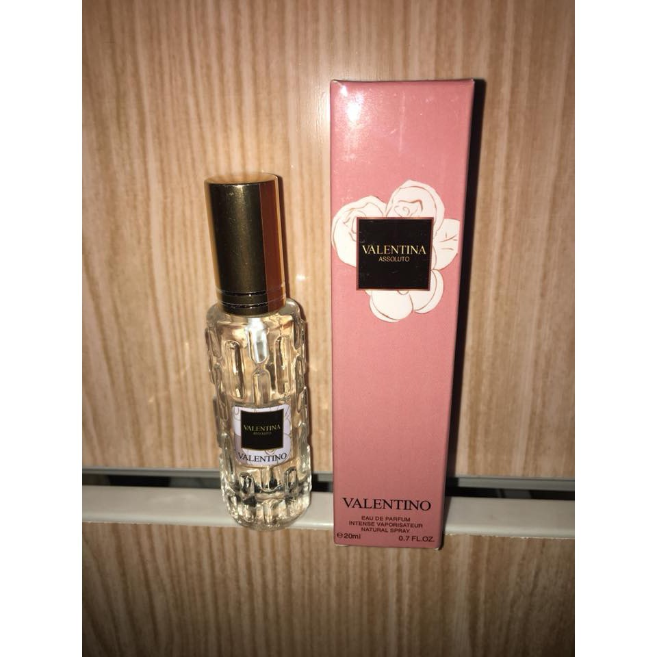 Nước hoa mini Valentino nữ chai 20ml dạng xịt- mẫu 4d- Mùi Valentino | Thế Giới Skin Care