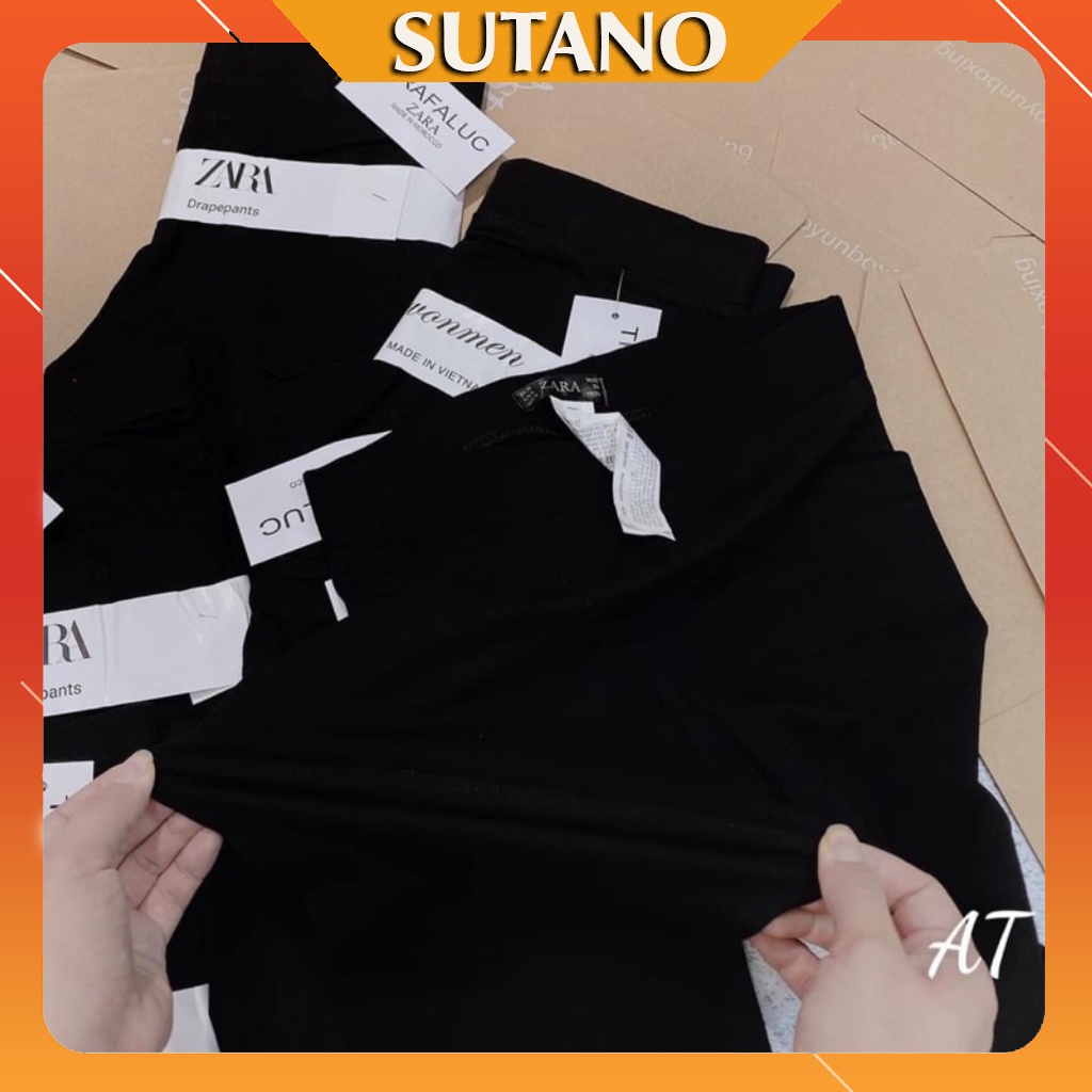 Quần legging cạp cao ZR dáng dài nâng mông Q437 SUTANO