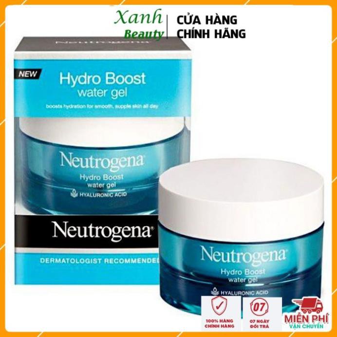 Kem Dưỡng Ẩm Neutrogena Hydro Boost Water Gel - Kem dưỡng cấp nước, trắng da, làm mịn da
