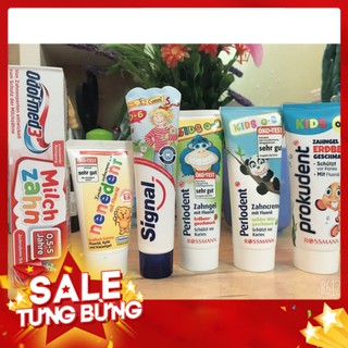 Kem đánh răng - trẻ em các loại (Hàng chuẩn xách tay Đức) - Nội địa Đức -  -Cam Kết Uy Tín 100%