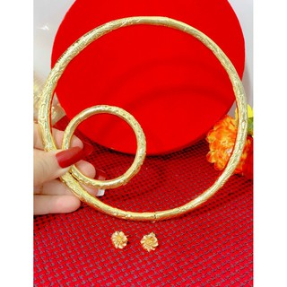 Bộ trang sức cưới tặng kèm hộp đẹp P769