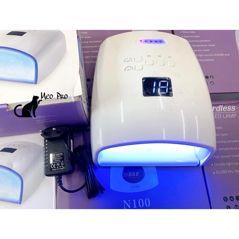 máy hơ gel tích điện Cordless