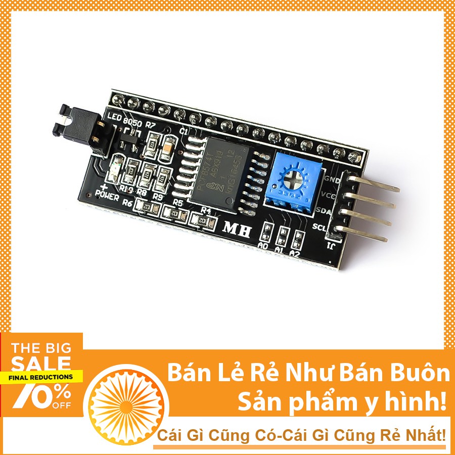 Module Chuyển Đổi I2C Cho LCD1602