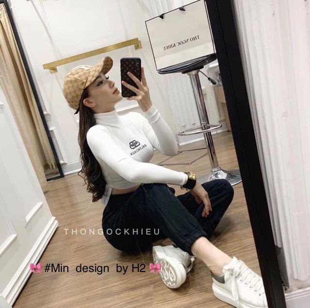 ÁO CROPTOP CHỮ CHẤT ĐẸP MS13103
