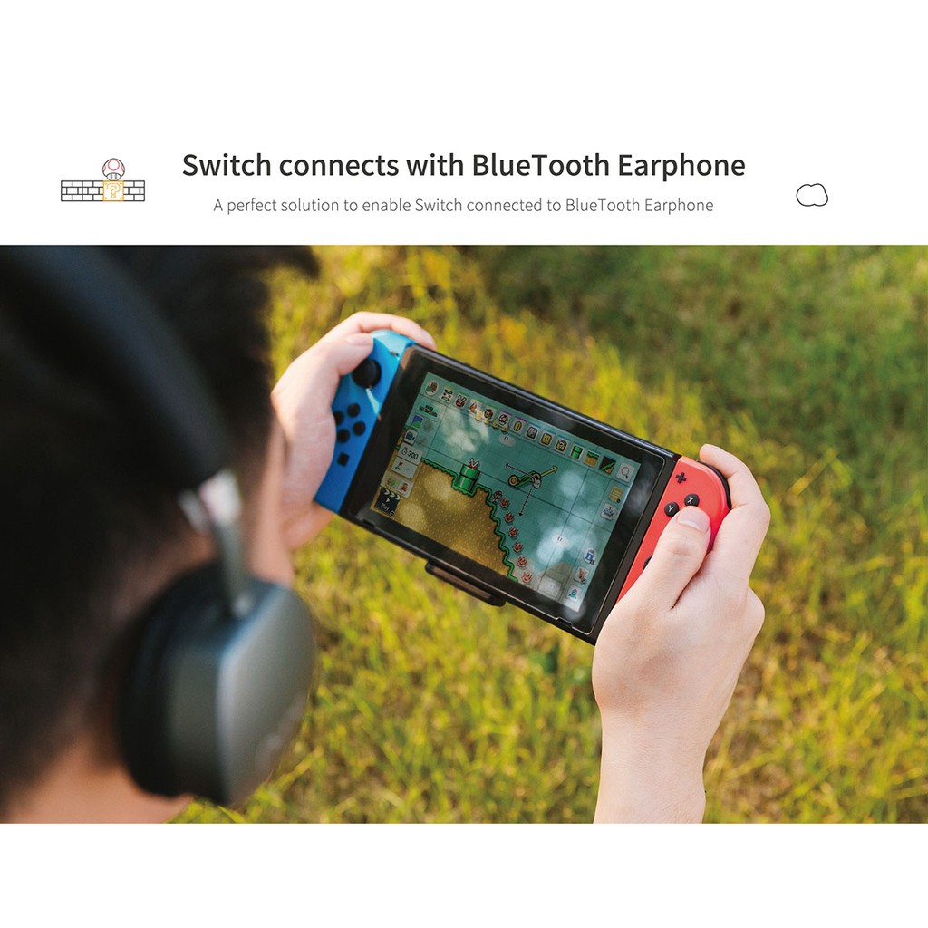 Gulikit NS07 Plus bộ chuyển âm thanh bluetooth cho Nintendo Switch, PS4, laptop