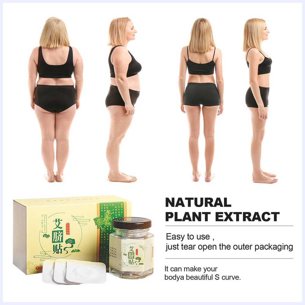 Bộ 30 Miếng Dán Bụng Và 30 Miếng Dán Rốn Giúp Giảm Cân Và Ngủ Ngon Cho Nam Và Nữ