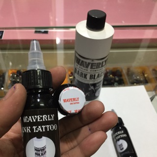 Mực xăm WAVERLY đen bóng 30ml ( hàng có sẵn)