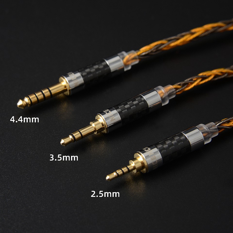 Dây Cáp Nối Tai Nghe Bằng Đồng Và Đồng Mạ Bạc 3.5 / 2.5 / 4.4mm Mmcx / Nx7 Pro 2pin 0.78mm