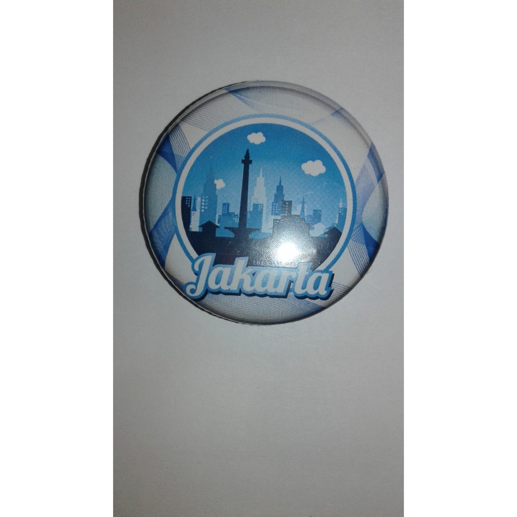 Cool Jakarta Souvenir Pin