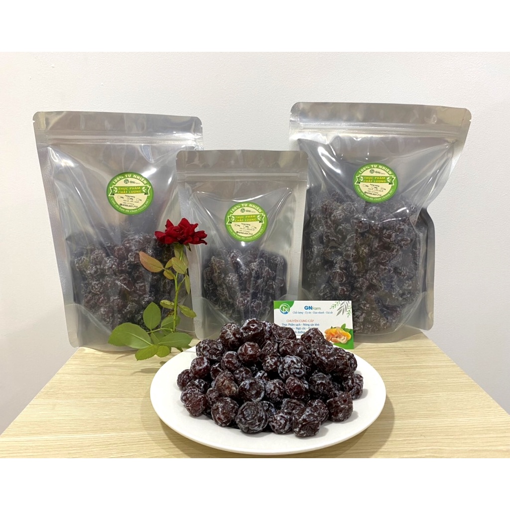 Ô Mai Mận Nâu Xí Muội Mận Cơm Sấy Khô Ăn Là Thèm - Túi 1kg