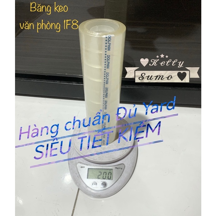 Băng keo văn phòng 1F8 vòng nhỏ
