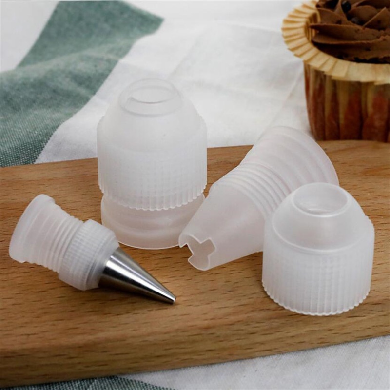 Set 2 Đầu Nối Đuôi Bắt Bông Kem Trang Trí Bánh Tiện Lợi
