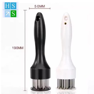 Dụng cụ châm bì thịt, châm thịt làm mềm thịt Bít tết (Giao mầu ngẫu nhiên Đen hoặc Trắng)