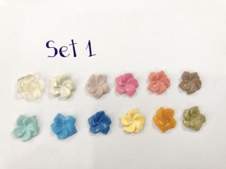 Set 12 hũ bột đắp KDS 10g