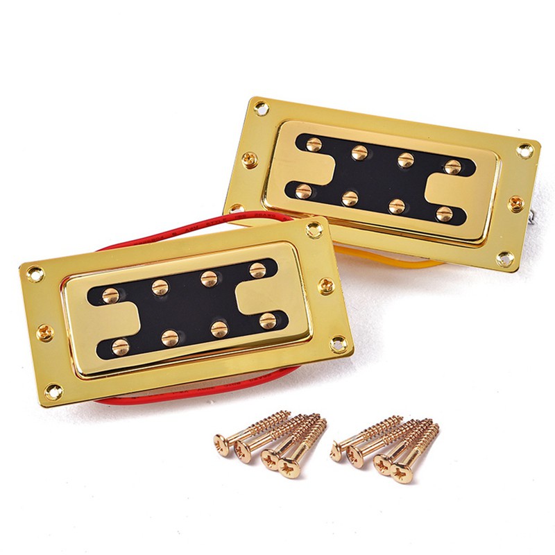 1 Cặp Pickup 4 Dây Humbucker Cho Đàn Guitar Bass