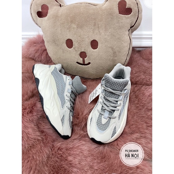 Giày Thể Thao nam nữ Yz700 xám trắng đủ size 36-44