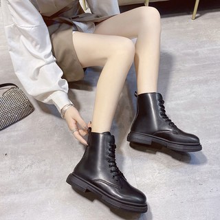 (Hàng Chuẩn + Sẵn)Boot đen cao cổ siêu hot