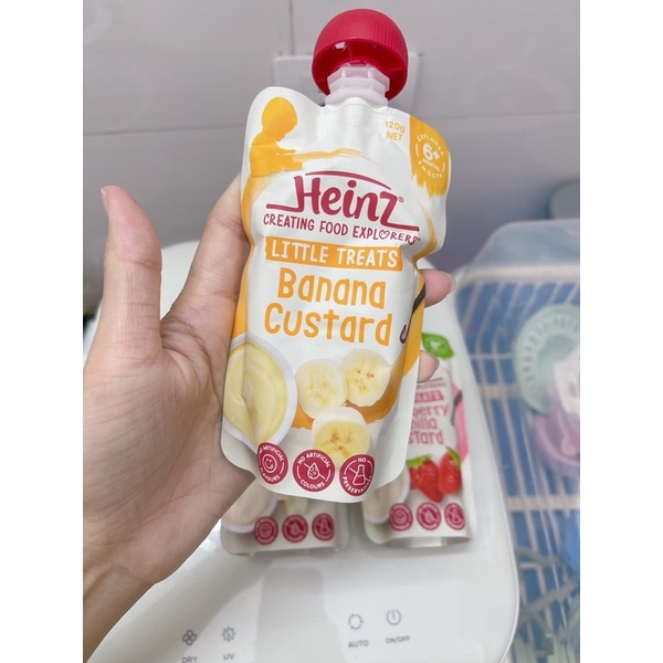 Váng Sữa Heinz Custard Úc 120g Date mới