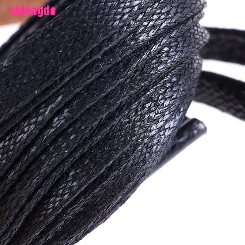 Cặp dây giày da tròn dẹt 80cm/100cm/120cm/150cm