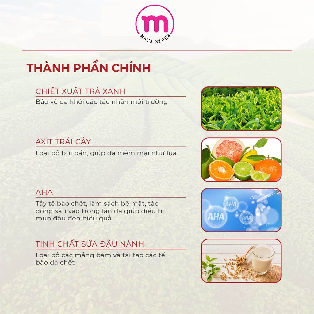 Tẩy da chết cho mọi loại da Rosette Peeling Gel 120g - 180g