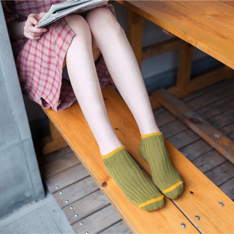 Set 8 đôi tất chuối xuất Nhật, tất ngắn cổ nữ
