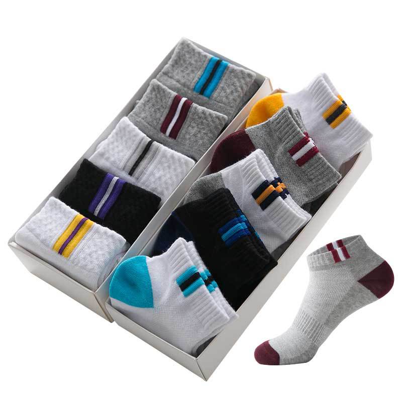 Combo 5 Đôi Tất Nam Co Giãn 4 Chiều, Đi êm, Thoáng Khí Khử Mùi Cực Tốt