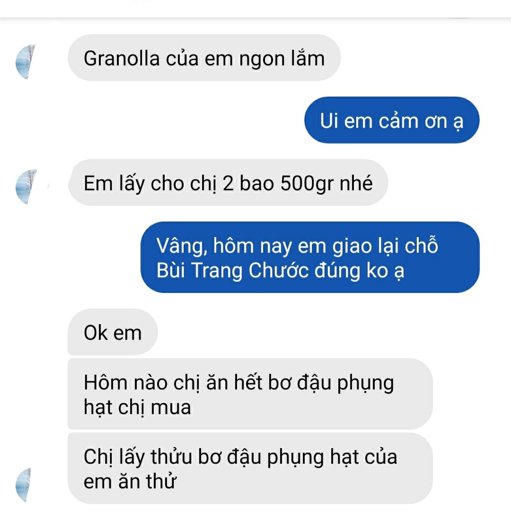 Granola - Hạt Dinh Dưỡng Ăn Kiêng, Không Đường - Bổ Sung Óc Chó Đỏ - 500g/250g