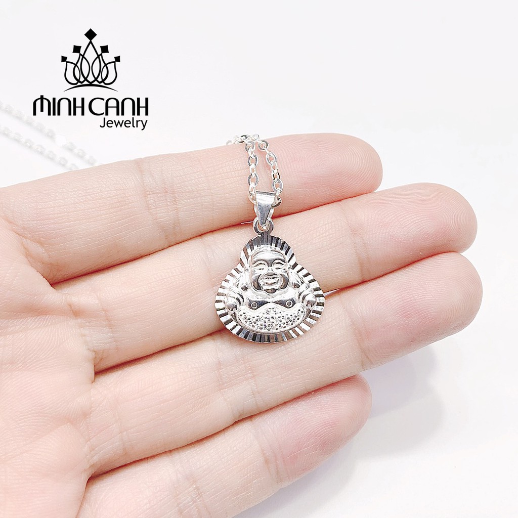 Dây Chuyền Bạc Mặt Phật Di Lạc Cho Bé Trai - Minh Canh Jewelry