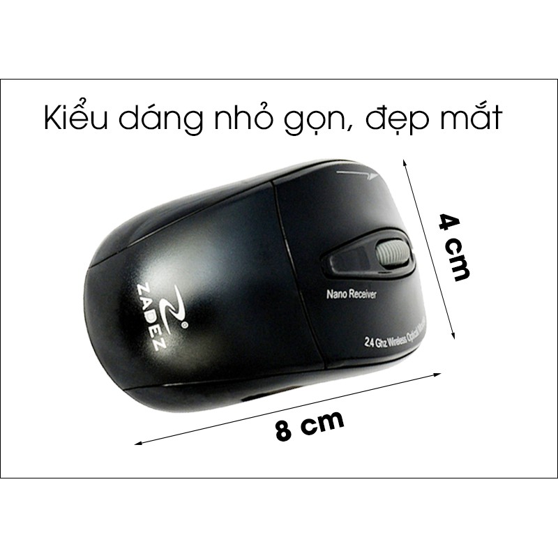 Chuột không dây Zadez M356