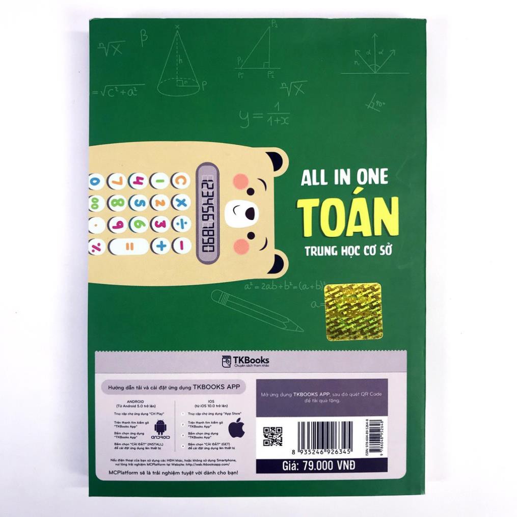 Sách - All in one - Toán THCS [MCBOOKS]