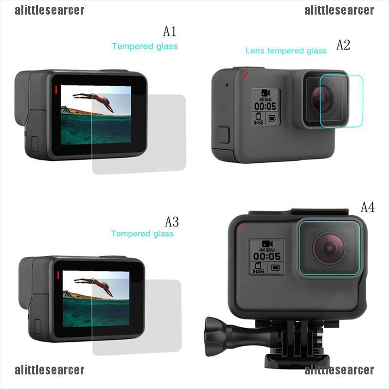 Kính Cường Lực 9h Bảo Vệ Camera Gopro Hero 6 / 5