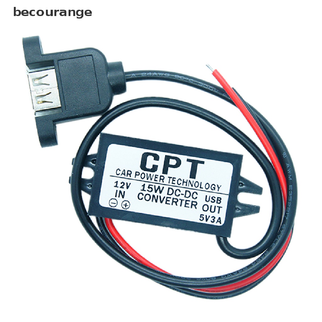 Mô Đun Chuyển Đổi Nguồn Điện DC 12V Sang 5V 3A 15W USB Chuyên Dụng Cho Tàu Thuyền / Ô Tô